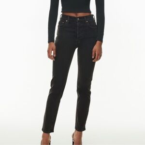 Denim Forum Yoko High Rise Slim Jean